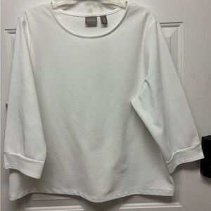 Chicos white tunic‎ top